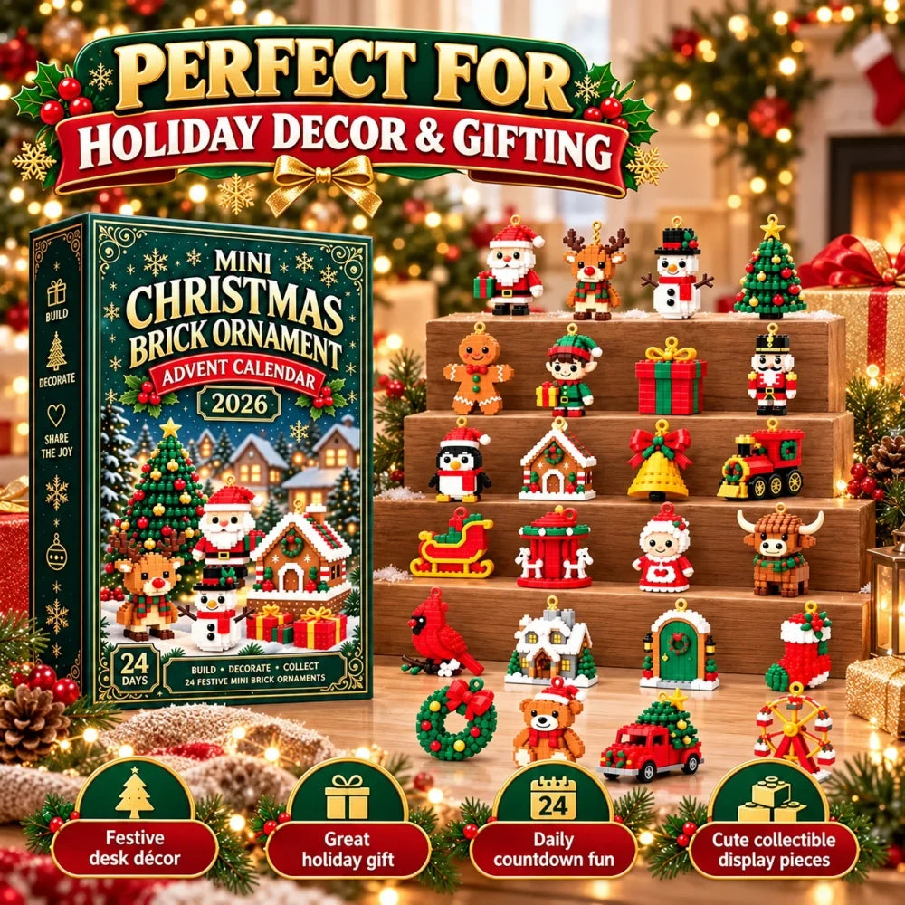 Christmas Buildable Ornament Advent Calendar 🎄🎁🎀