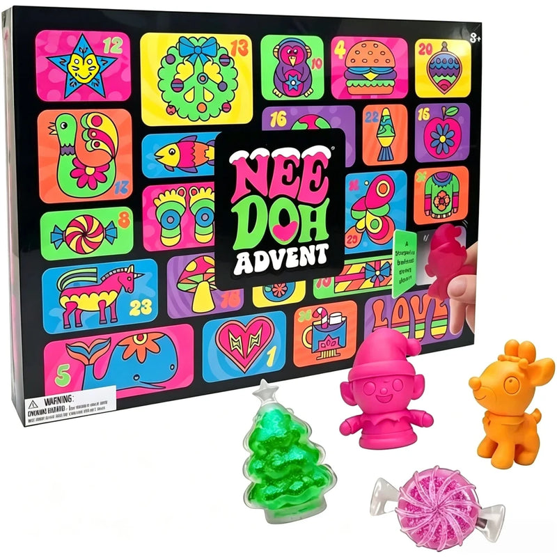 🎄 Squishy Fidget Toy Advent Calendar 🎁 | 24 Days of Festive Surprises ✨