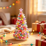 🎄 DIY Beaded Christmas Tree Craft Kit 🎀 | Tiny Tree Sparkle ✨