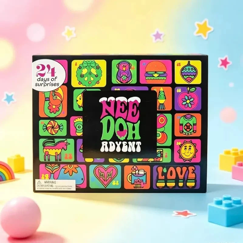 🎄 Squishy Fidget Toy Advent Calendar 🎁 | 24 Days of Festive Surprises ✨
