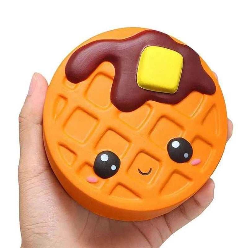 Scented Squishy Cartoon Food & Character Series – Slow-Rise PU Cream Fidget Squeeze Toy