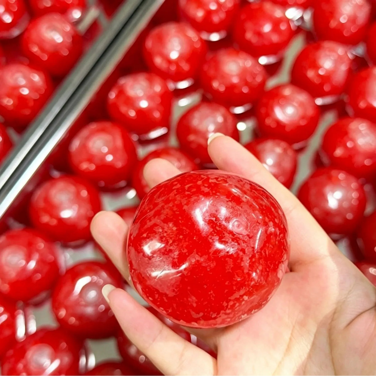 Maltose Squishy Sensory Ball – Slow-Rise Transparent Squeeze Fidget Toy for Adults