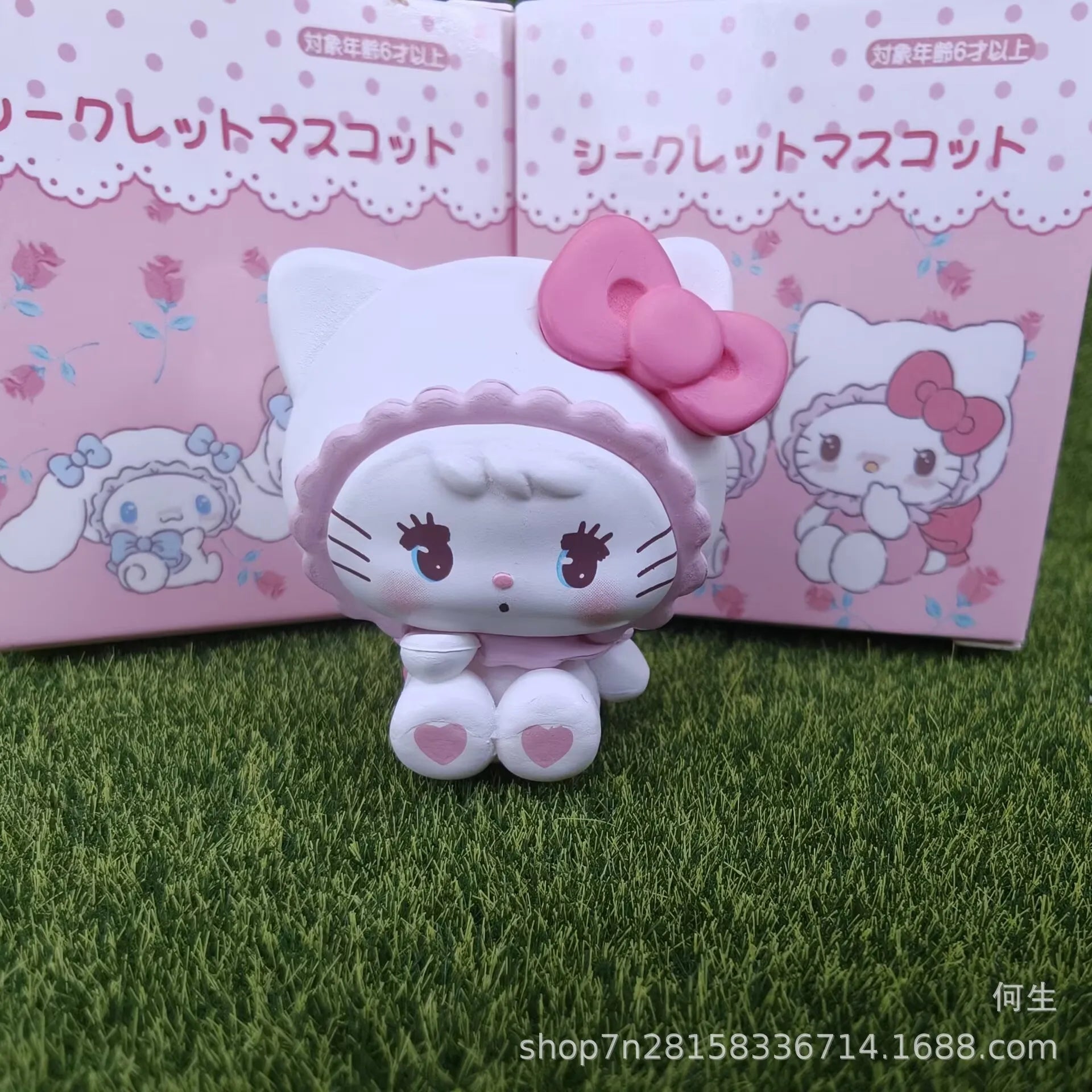 Sanrio Characters Blind Box Hello Kitty Kuromi Cinnamoroll Mymelody Mikko Illustration Joint Model Collectible Boy Girls Gifts