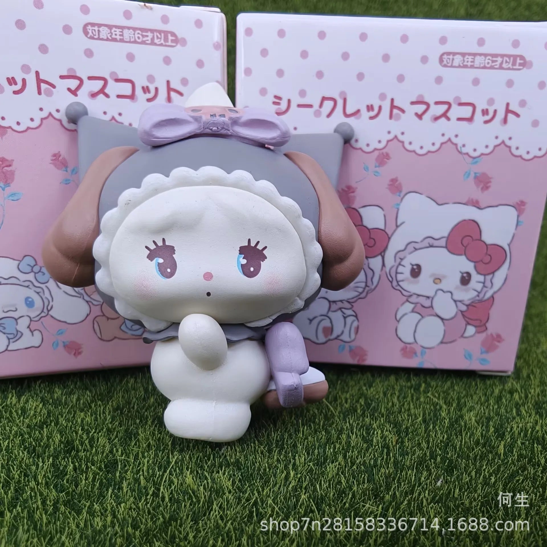 Sanrio Characters Blind Box Hello Kitty Kuromi Cinnamoroll Mymelody Mikko Illustration Joint Model Collectible Boy Girls Gifts