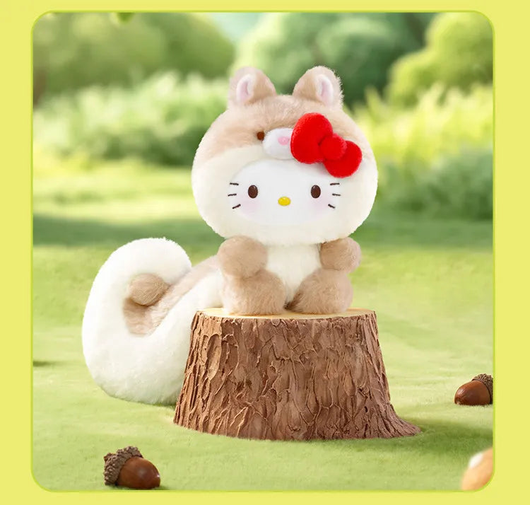 TOPTOY Sanrio Hello Kitty Healing Forest Series Blind Box – Collectible Doll Keychain & Desktop Ornament