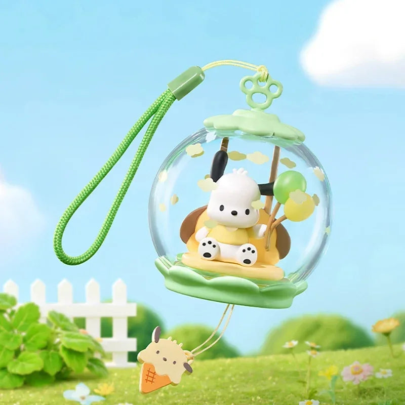 POP MART Sanrio Characters Sweet Dream Bubble House Series Blind Box Mystery Box Toys Kawaii Ornaments Figurines Home Decor
