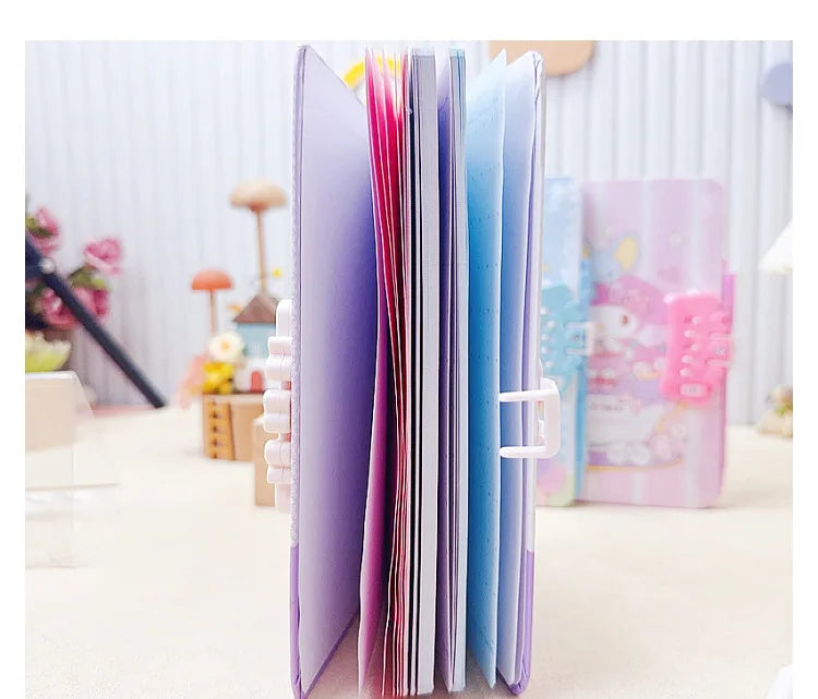 Sanrio Password Lock Diary Notebook - Kawaii Kuromi My Melody Cinnamoroll Cute Notepad for Kids & Students