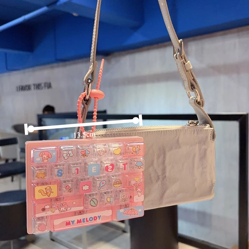 ✨ 26-Button Anime-Inspired Keychain Toy 🎀 | Cute Bag Charm