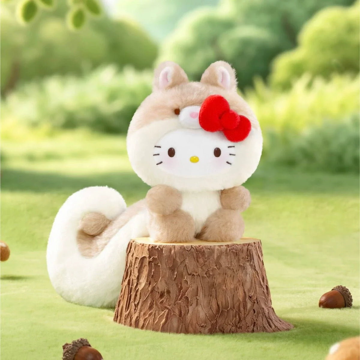 TOPTOY Sanrio Hello Kitty Healing Forest Series Blind Box – Collectible Doll Keychain & Desktop Ornament