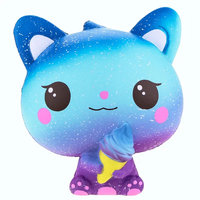 Squishy Cartoon Chocolate Biscuit Series PU Squishies Slow Rising Cream Scented Fidget Anti-Stress Kids Toy Children's  Gift