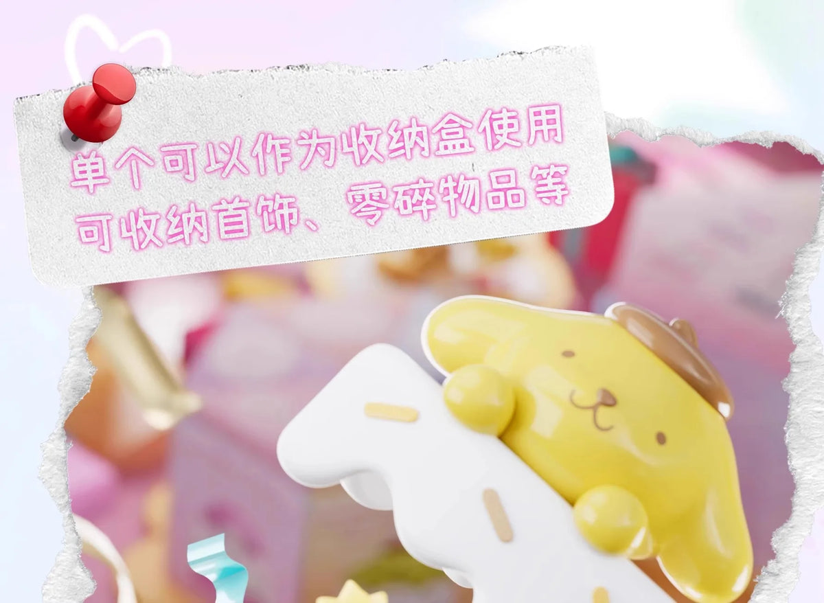 Sanrio Kawaii Anime Figures – Hello Kitty, Kuromi, Cinnamoroll, My Melody, Pochacco & Pompom Purin