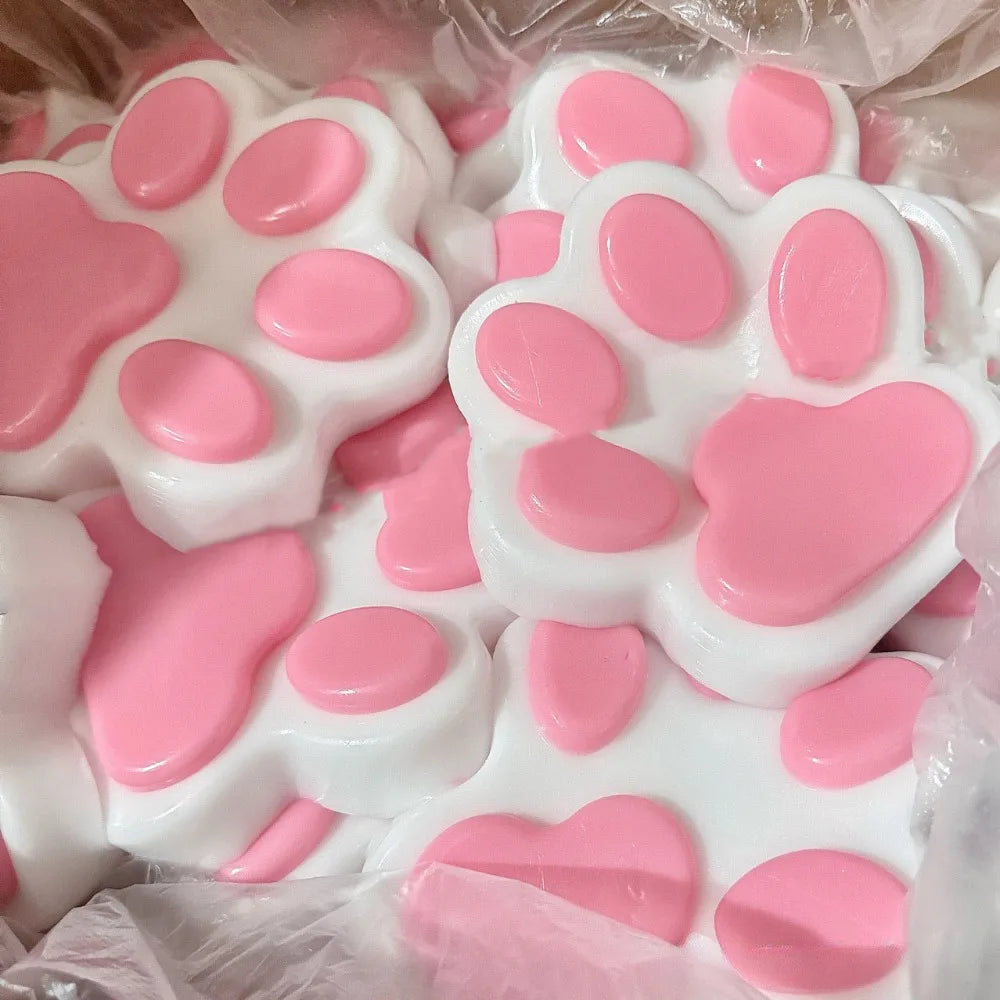 Jumbo Squishy Cat Paw Squeeze Toy – Slow Rising TPR Fidget Toy | Fun Sensory Gift for Kids & Adults