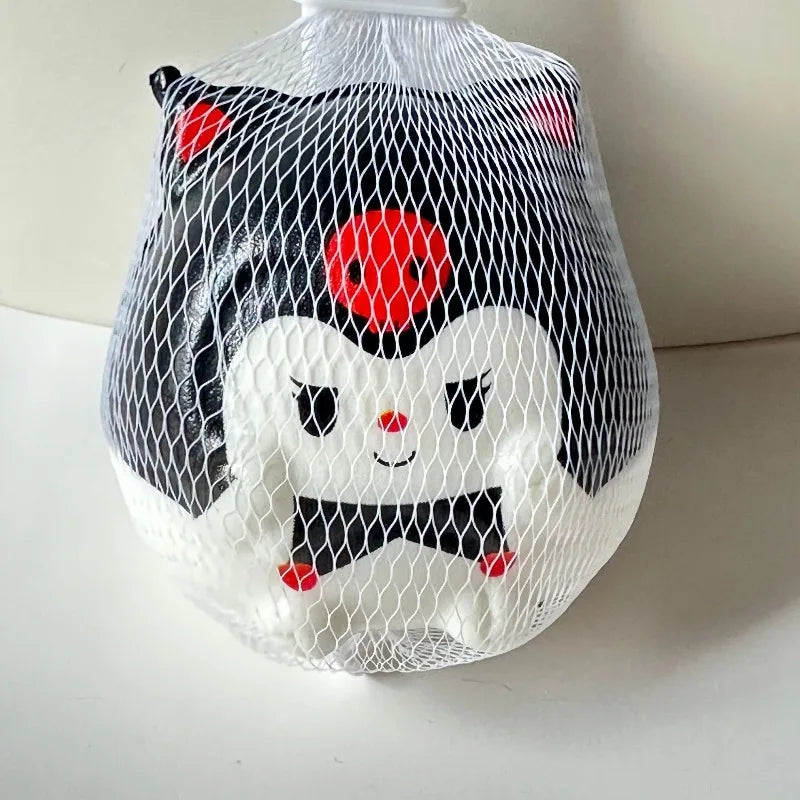 Hello Kitty & Kuromi Squishy Squeeze Toys - Kawaii Soft Slow Rising Cartoon Fidget Toys, Anime Birthday Party Gift