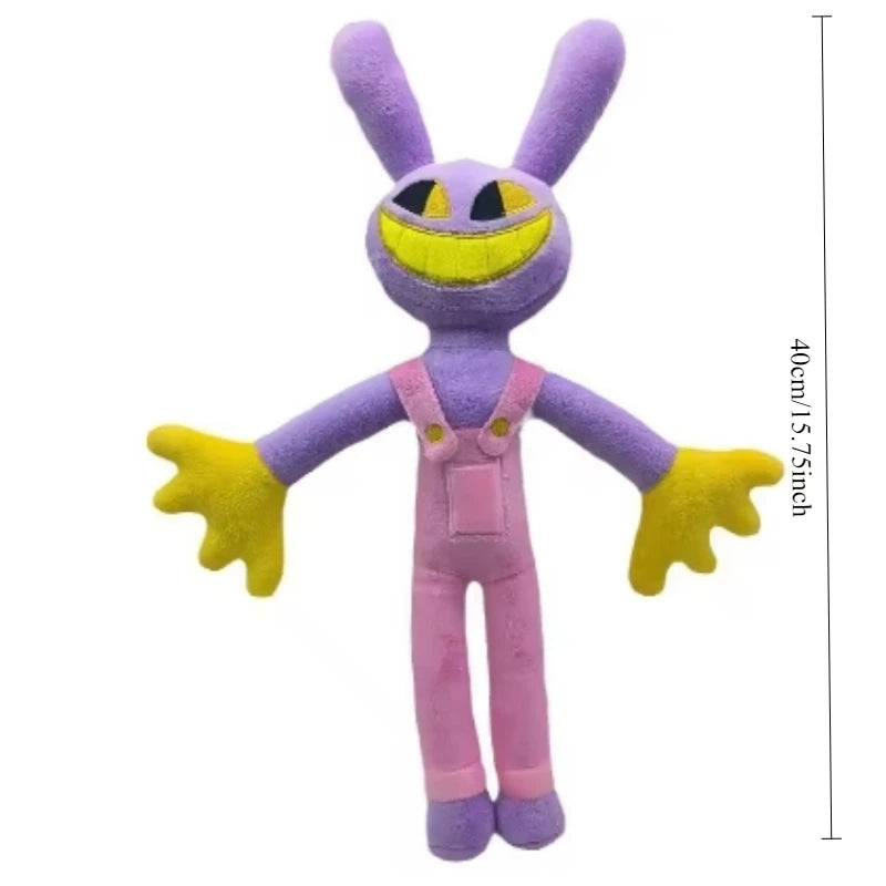 The Amazing Digital Circus Plush Pomni and Jax Plushie Doll Toys Cute Stuffed Animal Birthday for Kids Children Christmas