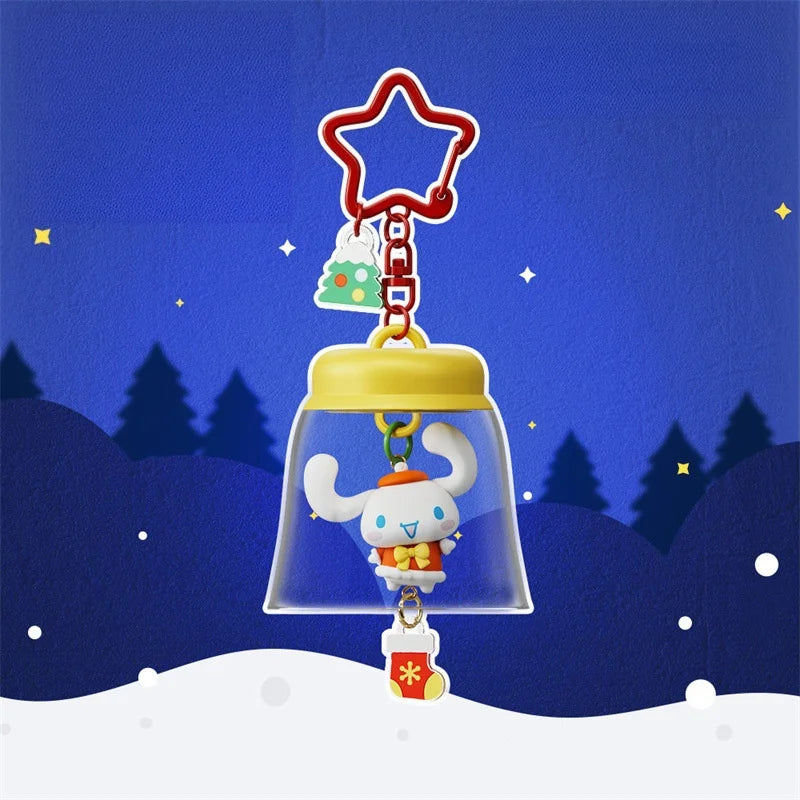 Sanrio Character Light-Up Bell Ornament 🎄🔔🎀