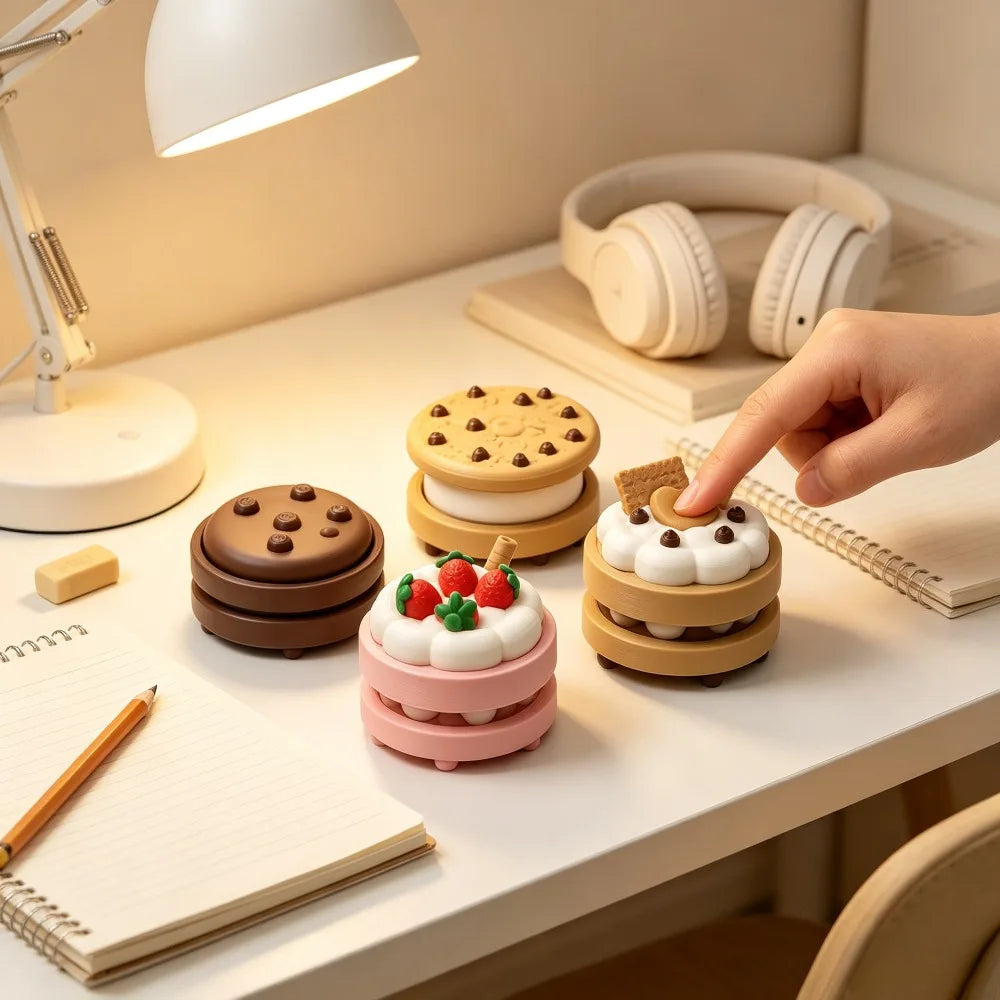 Chocolate Keyboard Clicker Keychain 🍫🎀💕