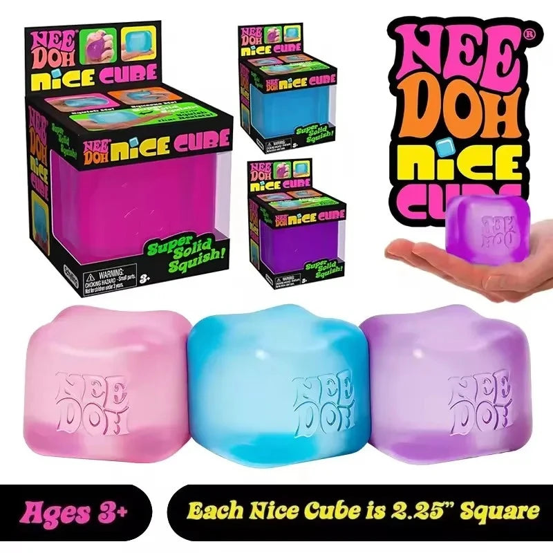 Jellyfish Square Squish Blind Box – Water Jelly Sensory Soft Squeeze Fidget Toy