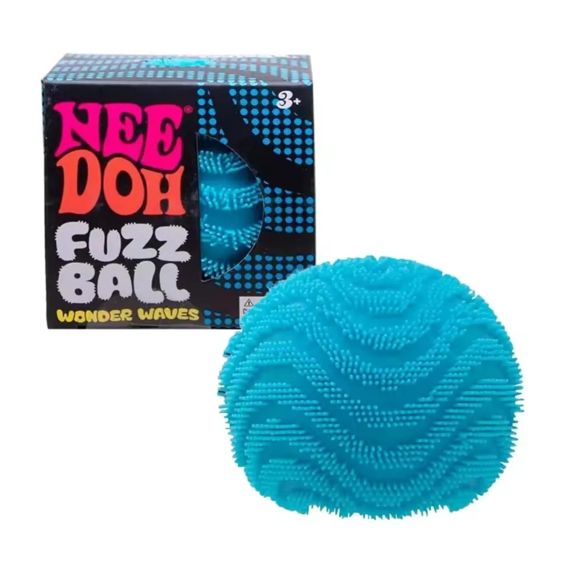 Nee Doh Fuzz Ball – Soft Squishy Squeeze Ball Fidget Toy | Fun Desk Toy & Gift