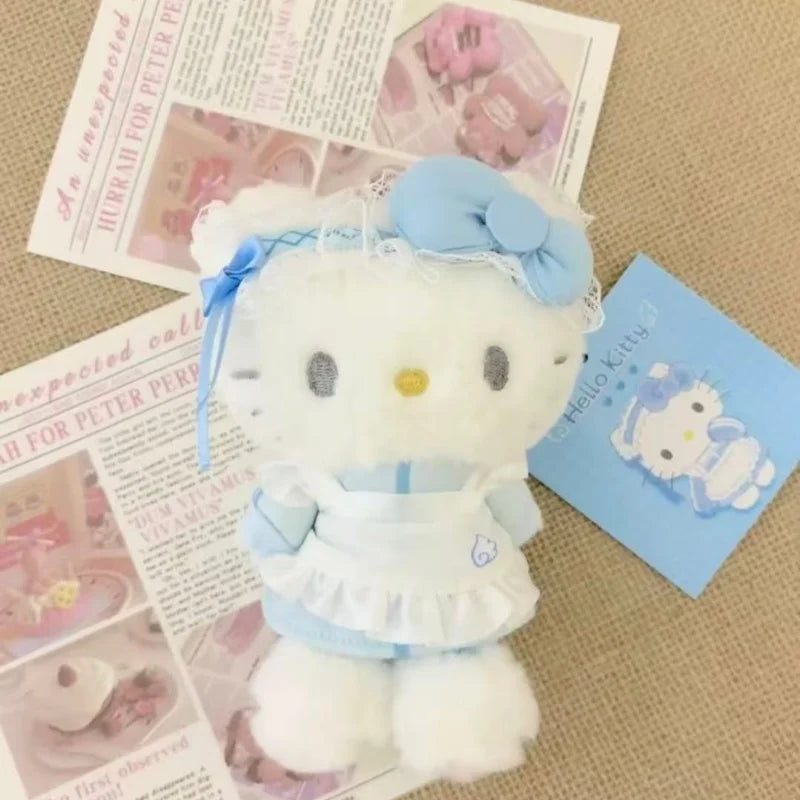 Sanrio Angel Series Plush Keychain – Hello Kitty, Kuromi & Cinnamoroll Mini Doll Pendant