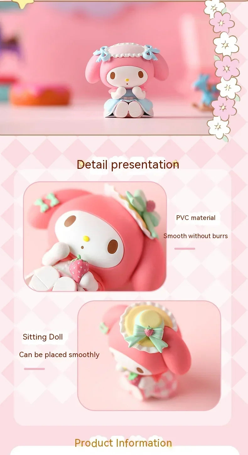 Sanrio My Melody Tea Party Blind Box – Strawberry Picnic Series PVC Figurine