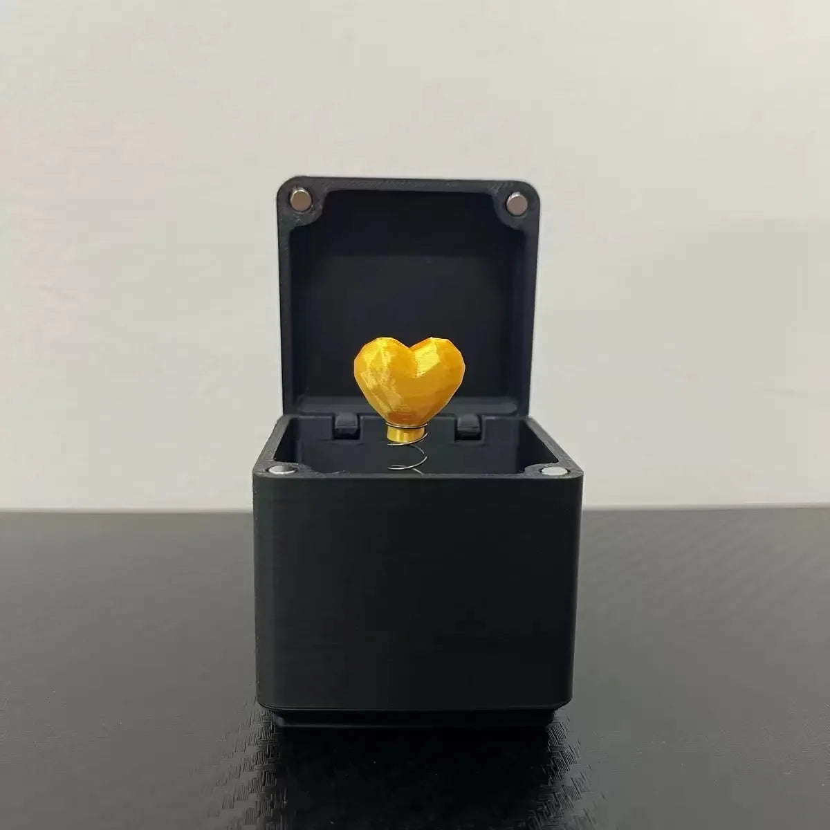 3D Printed Multi-Layer Nesting Surprise Gift Box,Halloween Gift Box with Mini Middle Finger,Prank Gift Box with 6 Layer Party