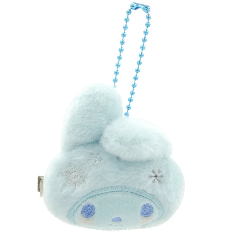 Kawaii Plush Keychain & Hair Clip 2-in-1 – Cute Fluffy Bag Charm Pendant | Gift for Girls & Plush Lovers