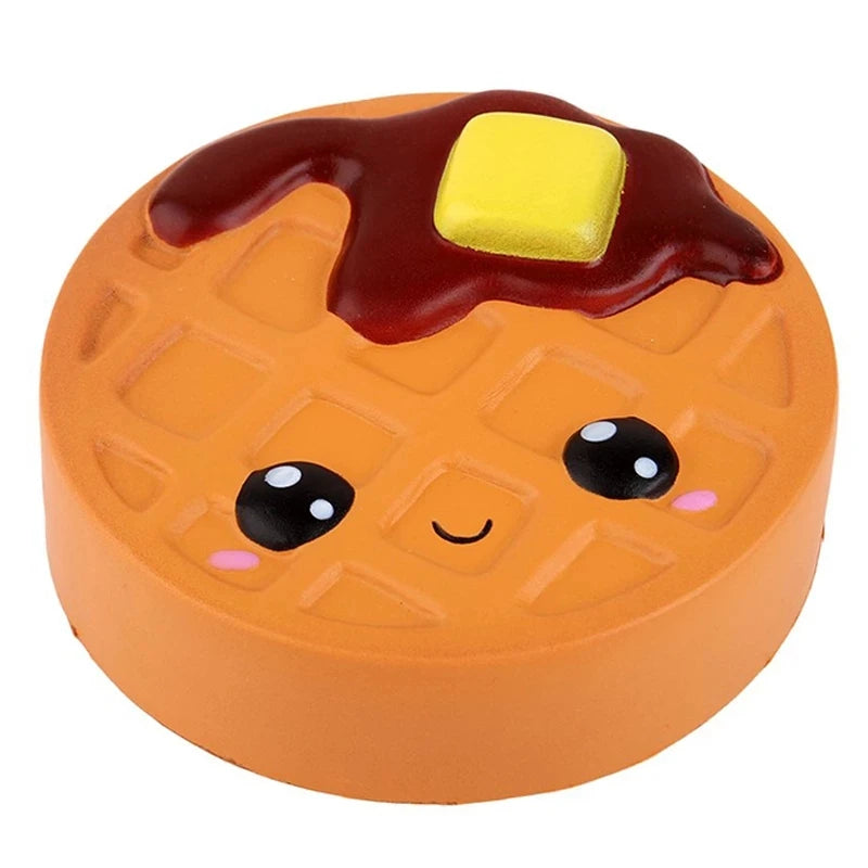 Squishy Cartoon Chocolate Biscuit Series PU Squishies Slow Rising Cream Scented Fidget Anti-Stress Kids Toy Children's  Gift