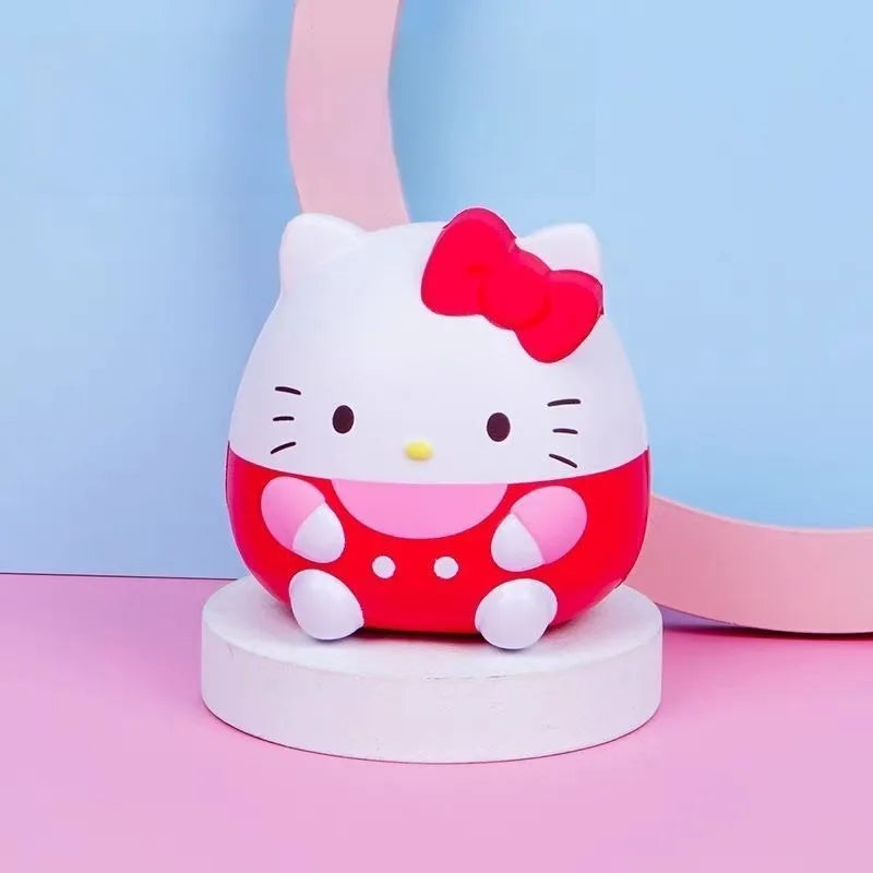 Hello Kitty & Kuromi Squishy Squeeze Toys - Kawaii Soft Slow Rising Cartoon Fidget Toys, Anime Birthday Party Gift