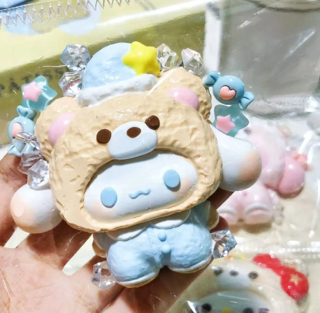 Sanrio Squeeze Toy - Food Grade Silicone Rebound Squishy, Kawaii Cinnamoroll My Melody Kuromi Hello Kitty Collectible