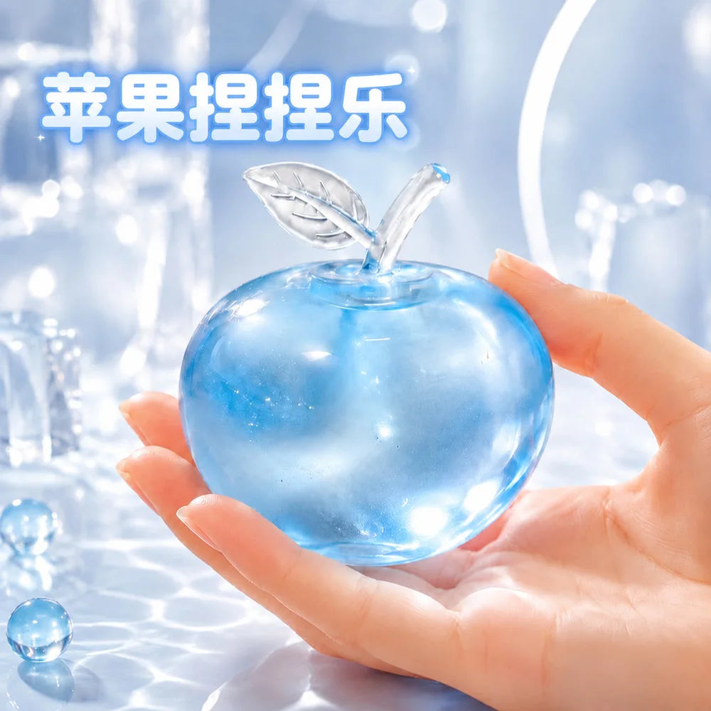 Maltose Squishy Sensory Ball – Slow-Rise Transparent Squeeze Fidget Toy for Adults