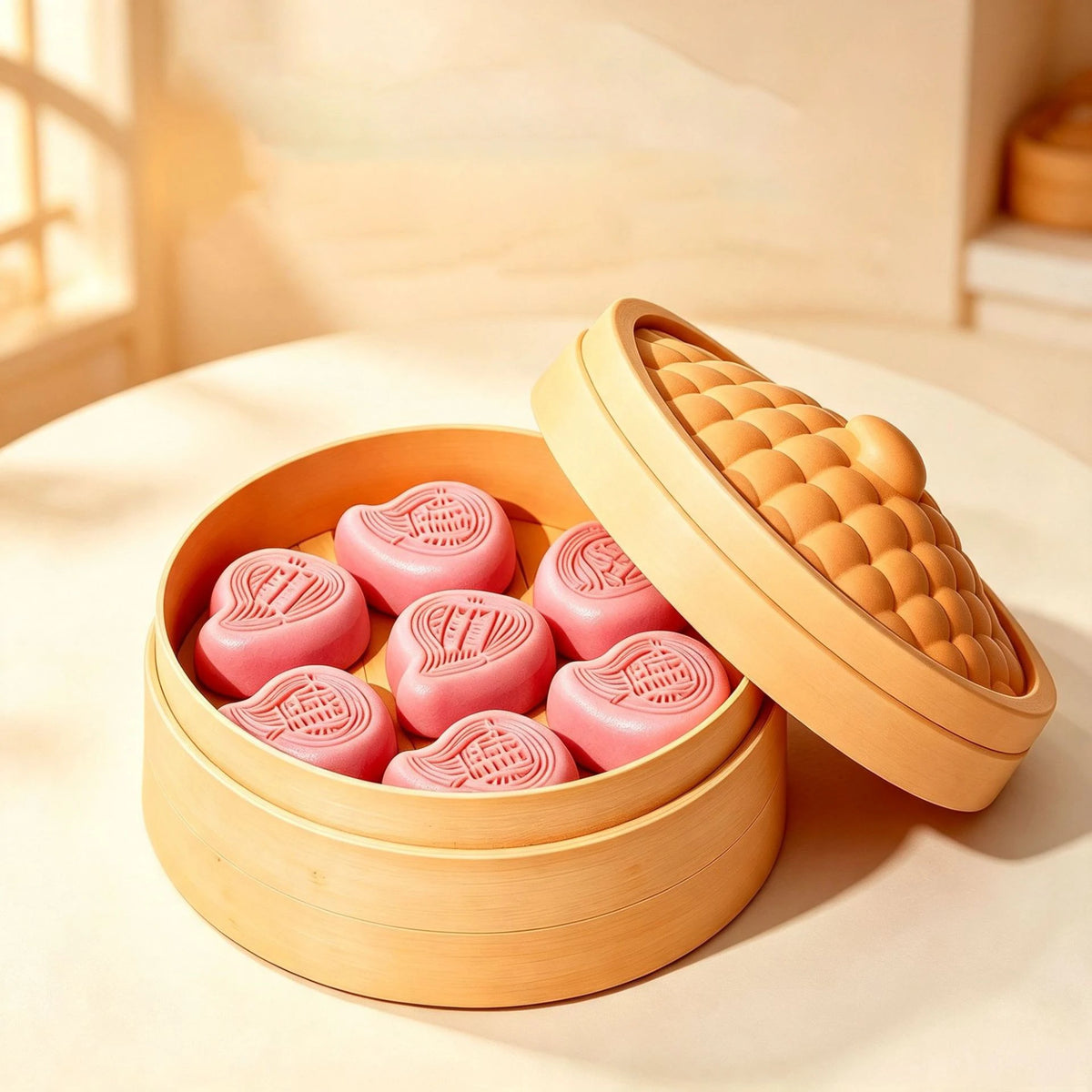 Kawaii Food-Themed Button Clicker Toy 🥚🍪💕