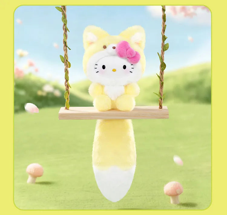 TOPTOY Sanrio Hello Kitty Healing Forest Series Blind Box – Collectible Doll Keychain & Desktop Ornament