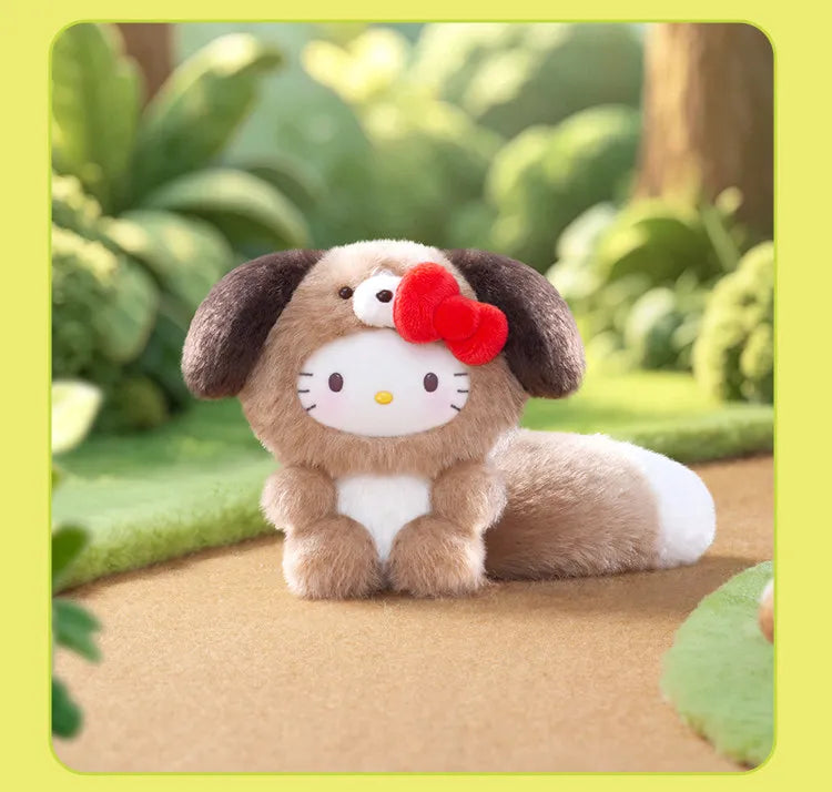 TOPTOY Sanrio Hello Kitty Healing Forest Series Blind Box – Collectible Doll Keychain & Desktop Ornament