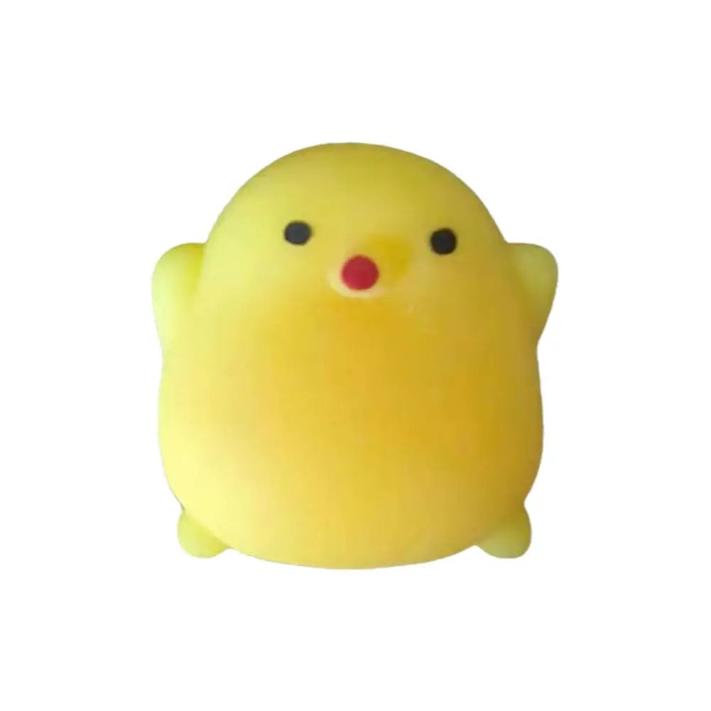 Squishy Steamed Bun Dumpling Toy - Slow Rising Glitter Soft Stretchy Fidget Desk Toy, Kawaii Home Office Decor