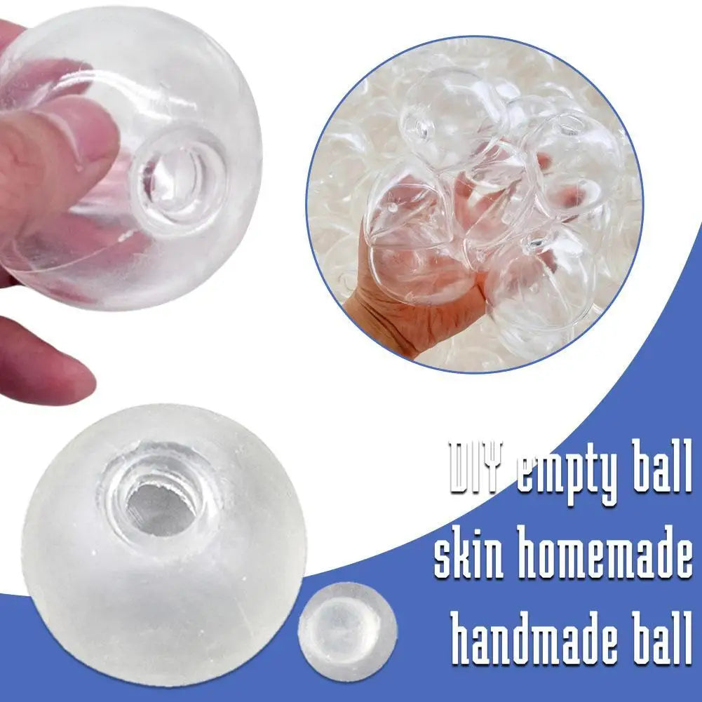 DIY Squishy Ball Making Kit - TPR Skins & Fillers for Personalized Squeeze Toys
