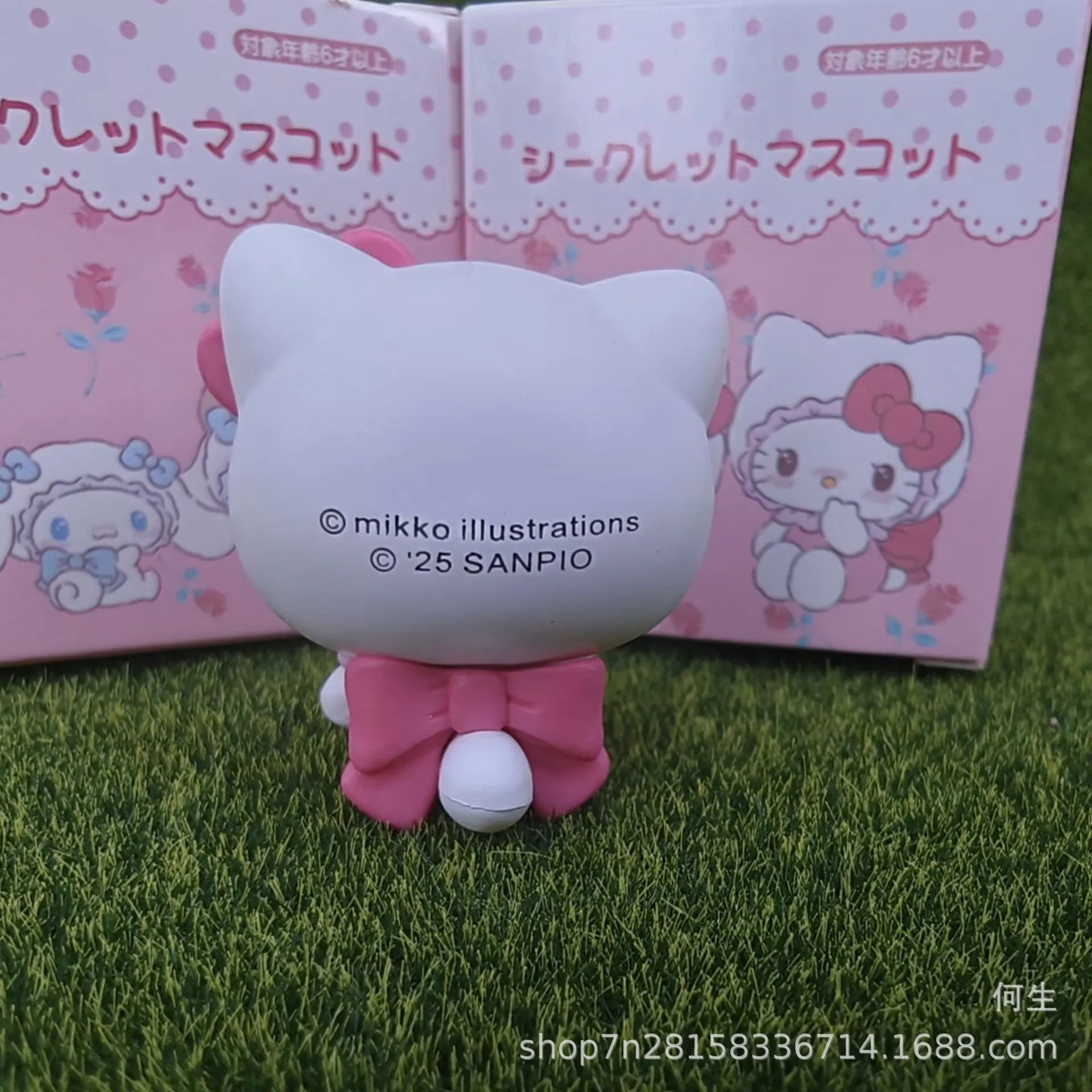 Sanrio Characters Blind Box Hello Kitty Kuromi Cinnamoroll Mymelody Mikko Illustration Joint Model Collectible Boy Girls Gifts