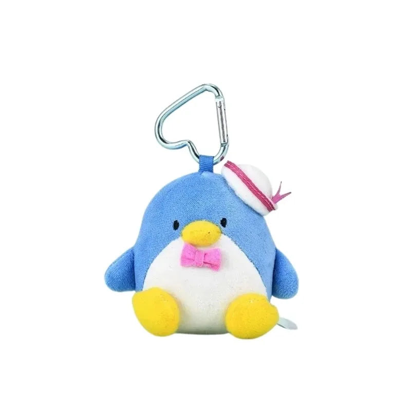 Sanrio Plush Keychain – Kawaii Character Stuffed Doll Pendant (Keroppi, Gudetama & More)