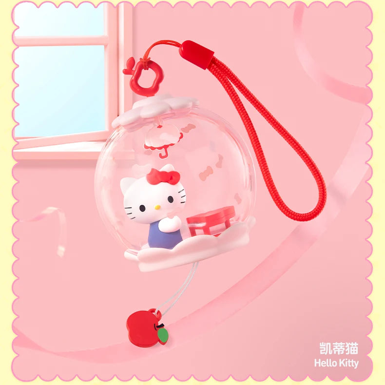 POP MART Sanrio Characters Sweet Dream Bubble House Series Blind Box Mystery Box Toys Kawaii Ornaments Figurines Home Decor