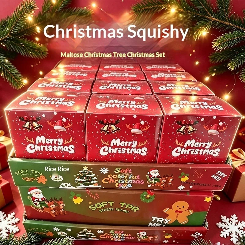 Kawaii Christmas Slow-Rebound Squishy 🎄🎅✨