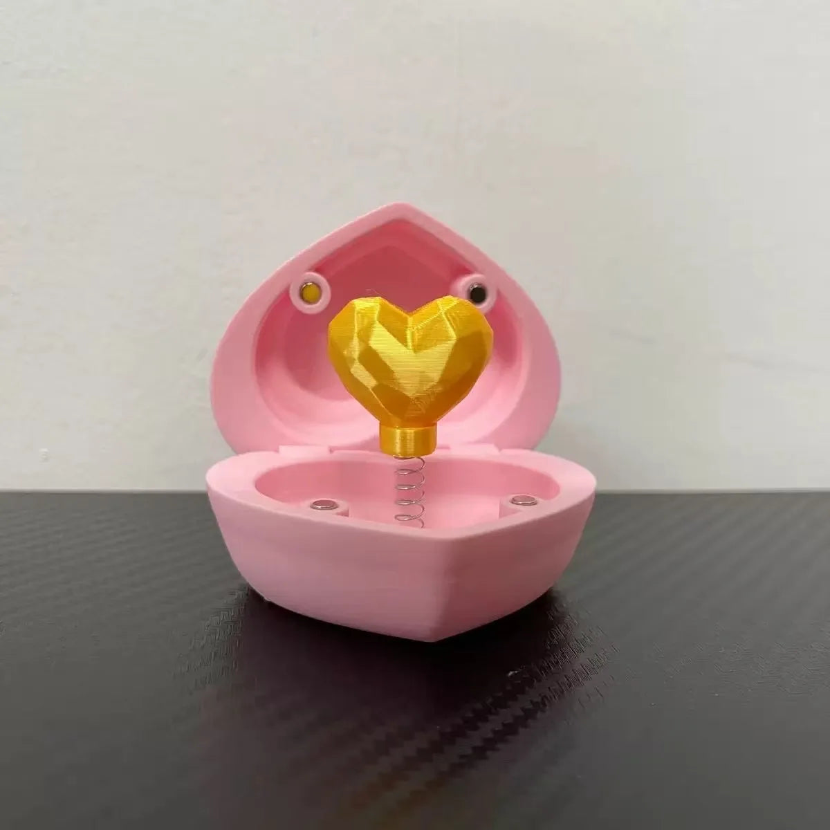 3D Printed Multi-Layer Nesting Surprise Gift Box,Halloween Gift Box with Mini Middle Finger,Prank Gift Box with 6 Layer Party