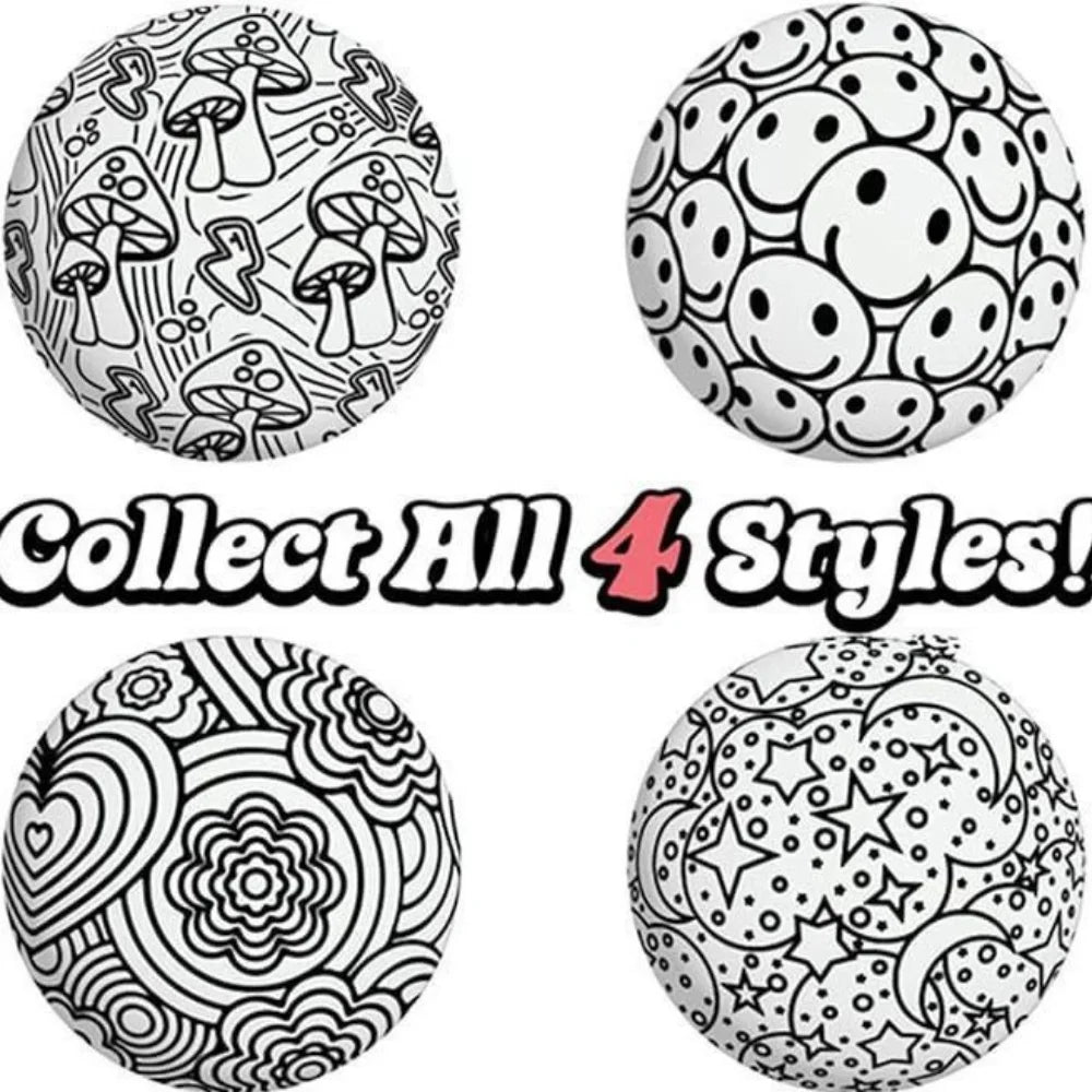 Graffiti Squishy Ball Blind Box 🎨🎁💕