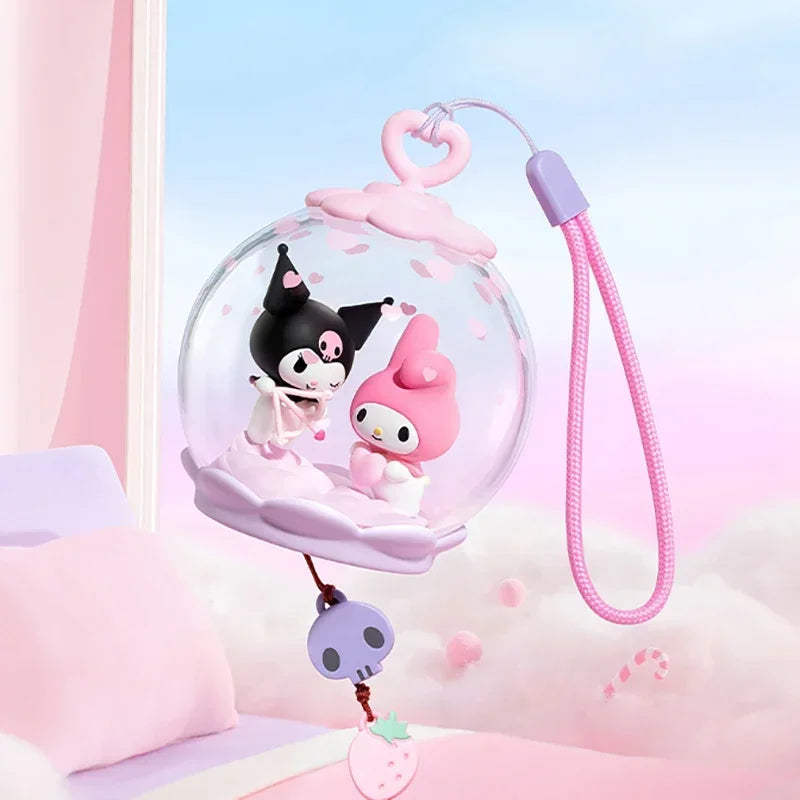 POP MART Sanrio Characters Sweet Dream Bubble House Series Blind Box Mystery Box Toys Kawaii Ornaments Figurines Home Decor