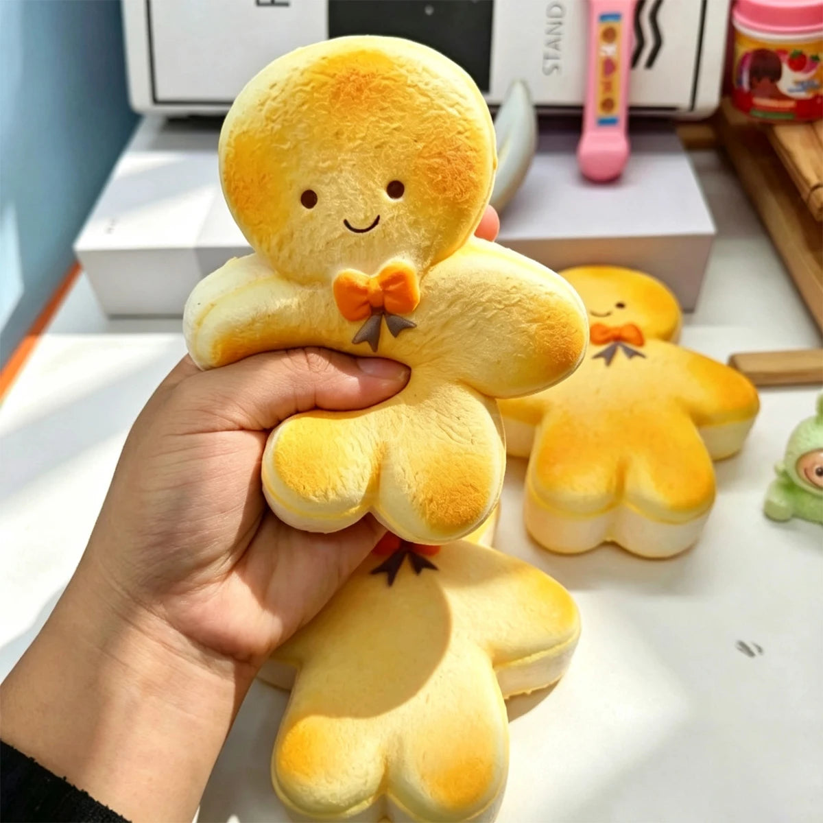 Kawaii Gingerbread Man Squishy 🎄🎁💕
