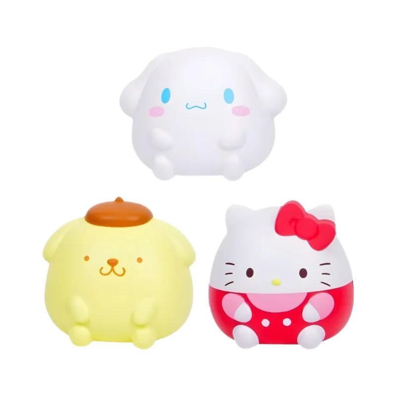 Hello Kitty & Kuromi Squishy Squeeze Toys - Kawaii Soft Slow Rising Cartoon Fidget Toys, Anime Birthday Party Gift