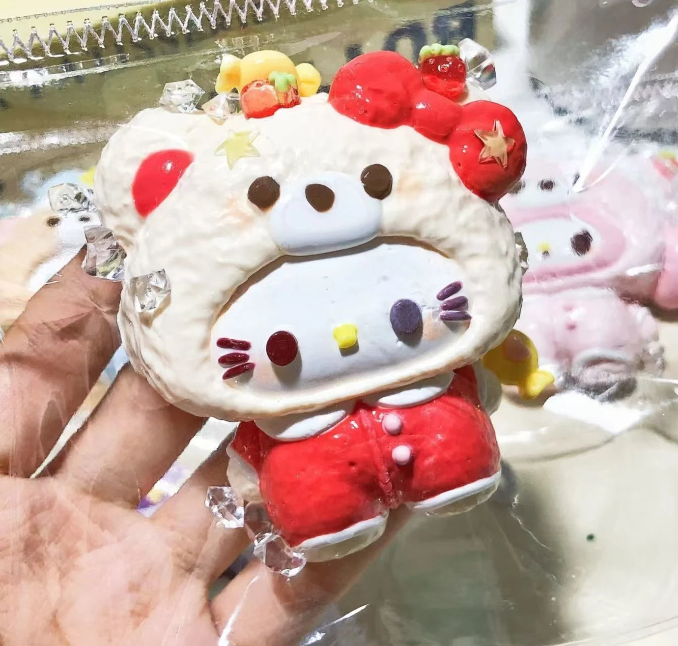 Sanrio Squishy Squeeze Toy – Kawaii Cinnamoroll, Kuromi & Hello Kitty