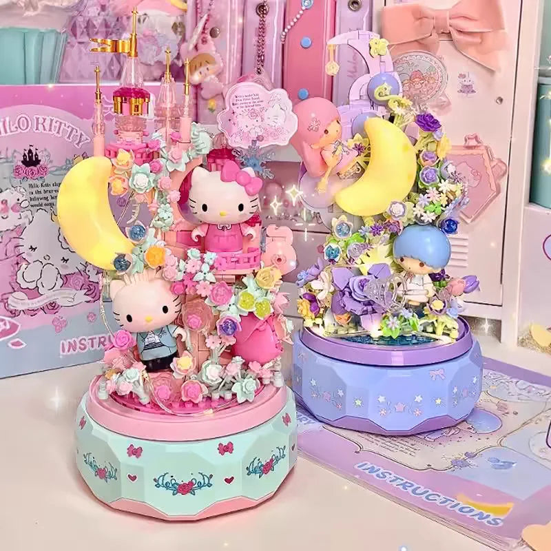 Sanrio Hello Kitty DIY Music Box Building Kit – Kawaii Build-It-Yourself Gift