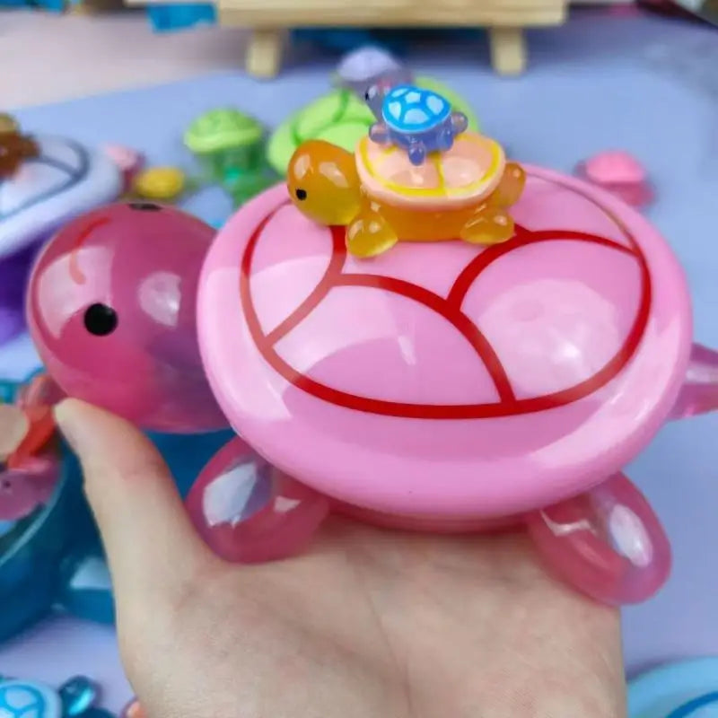 🌙 Glow Turtle Figurine Set 🐢 | Luminous Desk & Shelf Decor ✨