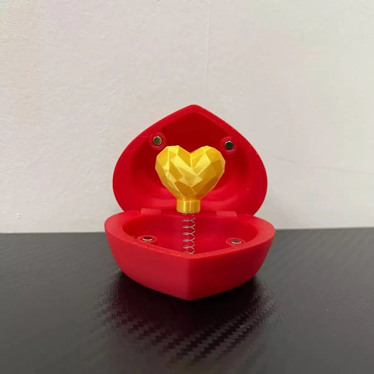 3D Printed Multi-Layer Nesting Surprise Gift Box,Halloween Gift Box with Mini Middle Finger,Prank Gift Box with 6 Layer Party
