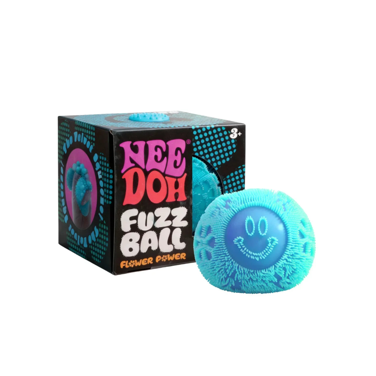 Nee Doh Fuzz Ball – Soft Squishy Squeeze Ball Fidget Toy | Fun Desk Toy & Gift