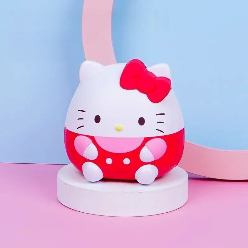 Hello Kitty & Kuromi Squishy Squeeze Toys - Kawaii Soft Slow Rising Cartoon Fidget Toys, Anime Birthday Party Gift
